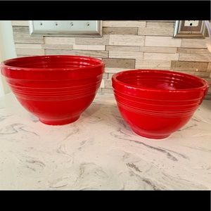 Large Fiestaware Bowls